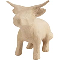 Décopatch SA196C - Soporte de Papel marrón maché- 17 x 12 x 15 cm- Carne